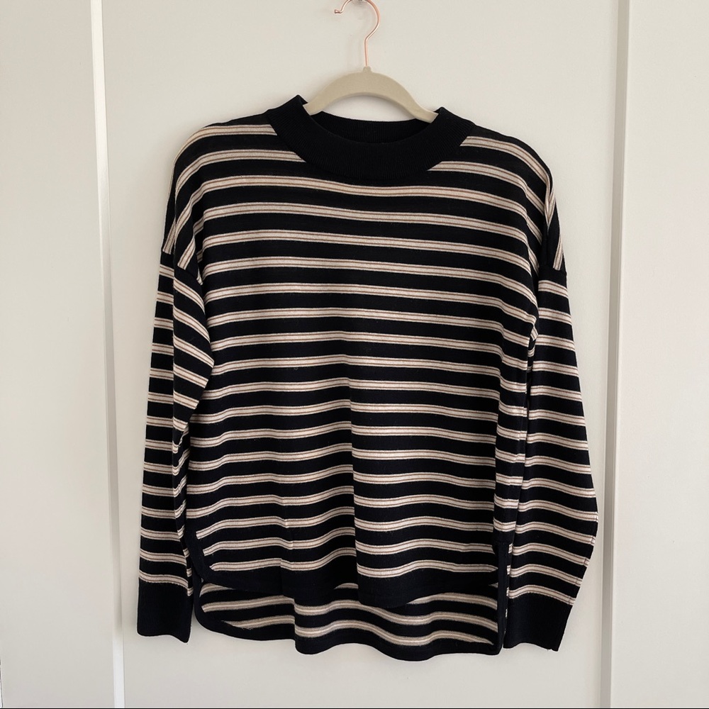 Madewell striped sweater size small